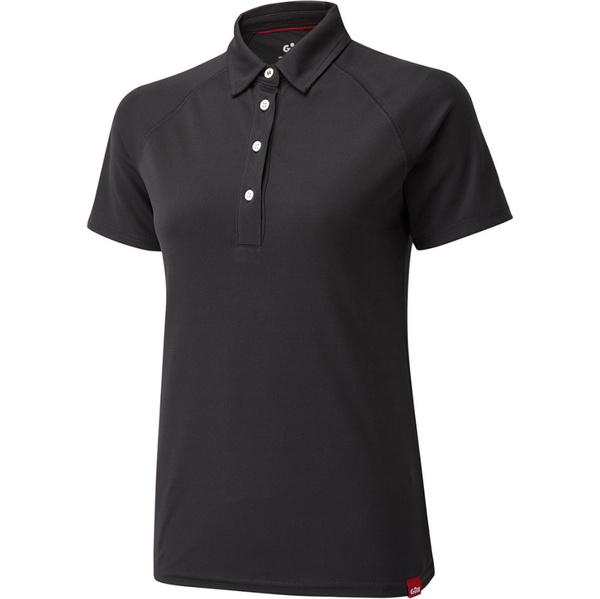 2026 Gill Womens UV Tec Polo Top UV008W - Black